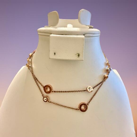 Kate Spade Spot the Spade Rose Gold Necklace - Picture 3 of 7